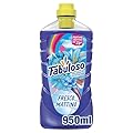 Fabuloso Detersivo Pavimenti Fresco Mattino 950ml | Detergente Multiuso | 100% Pulizia Istantanea | Profumo per 24 ore | Formula Biodegradabile al 98% | 99% Ingredienti di Origine Naturale