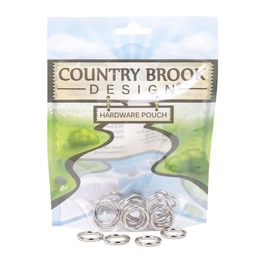 Country Brook Design - 5/8 Inch Welded Heavy O-Rings (Pack of 100)