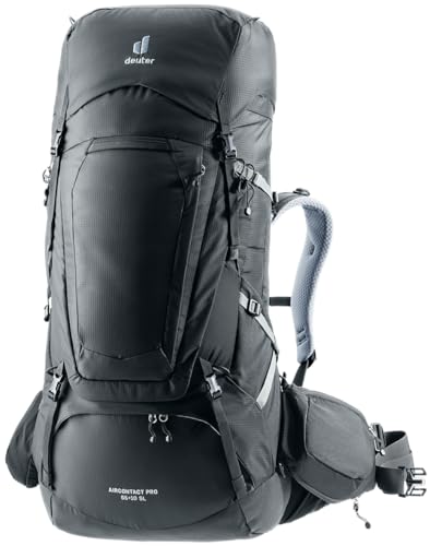 Deuter Women’s Aircontact Pro 65+10L SL Hiking Backpack with Narrow Fit, 65+10 Liters - Graphite