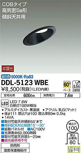 Amazon.co.jp: 大光電機（DAIKO） ダウンライト(軒下兼用) LED