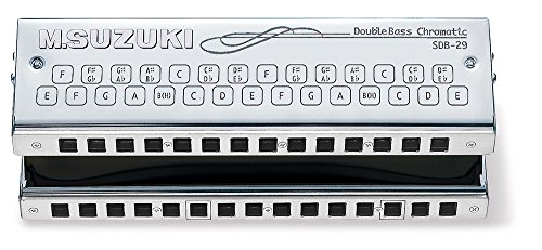 Amazon | SUZUKI スズキ ダブルバスハーモニカ SDB-29 | ハーモニカ