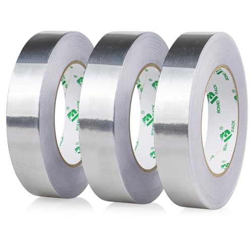 Ruban adhésif en aluminium haute température BOMEI PACK pour réparer vos gaines de chauffage