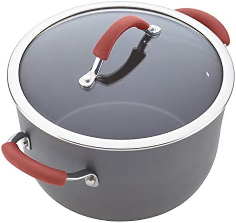 Pemberly Row Hard Anodized 12 Piece Cookware Set