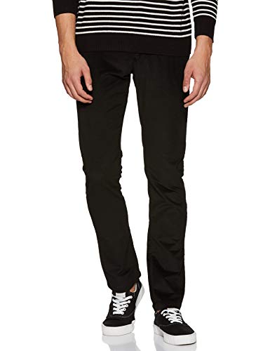 Image of blackberrys Men's Regular Fit Cotton Trousers