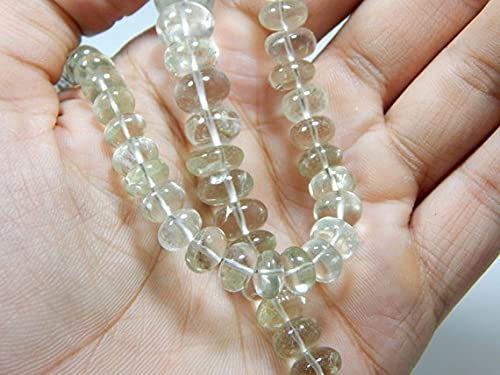Améthyste verte naturelle 10.8x7 mm pour réparer et personnaliser un collier