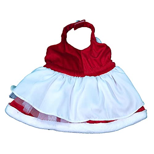 Vestido de Natal Modernpet para Cachorro Vermelha - Tam. M