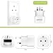 LENCENT 2X Adaptador Enchufe Ingles UK Inglaterra Adaptador de Viaje, Español 2-Pin...