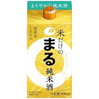 白鶴 サケパック 米だけのまる 純米酒 [ 日本酒 兵庫県 900ml ]