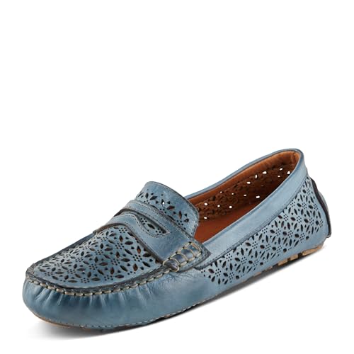 Image of Spring Step Crain Women's Laser-Cut Out Moccasin with Removable Insole