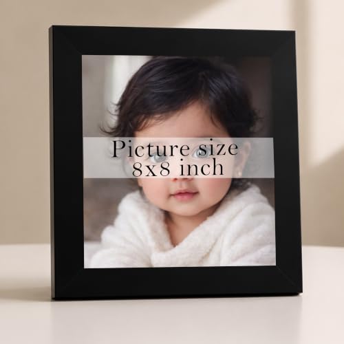 Image of Art Street Customize Classic Photo Frame With Photo Upload and Rakhi For Raksha Bandhan, Brother, Sister, Birthday, Anniversary for Husband, Couple, Parents For Table & Wall Both (Square, 8x8 Inch)