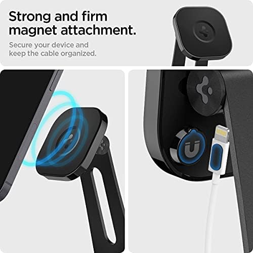 Spigen OneTap Designed for MagSafe Magnetic Phone Stand Compatible with iPhone 14 Pro Max, 14 Pro, 14, 14 Plus, iPhone 13 and 12 Models, AirPods 3, Pro - Black