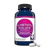 MD Life L-Methylfolate 2.5 mg Supplement - Professional-Grade Active L Methylfolate Supplement - 90 Capsules - L-Methylfolate 2.5mg - Maximum Potency MTHFR W/Essential Amino Acids