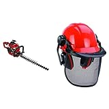 Einhell GE-Ph 2555A - Recortasetos De Gasolina, 0.85 Kw (Ref. 3403835) + Forstschutzhelm Casco Seguridad con Proteccion Auditiva Bg-HH 1