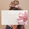 LilySilk-Silk-Hair-Scrunchies-for-FrizzBreakage-Prevention-100-Mulberry-Silk-Hair-Ties-No-Damage-Elastic-Silk-ponytail-Holders-1Pc-Charcoal-Purple LILYSILK Silk Hair Scrunchies for Frizz&Breakage Prevention, 100% Mulberry Silk Hair Ties No Damage, Elastic Silk ponytail Holders, 1Pc, Charcoal Purple
