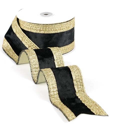 LIZLOVESS Black Gold Velvet