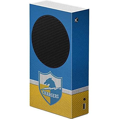 Skinit Decal Gaming Skin Compatible with Xbox Series S Console - Officially Licensed NFL Los Angeles Chargers Vintage Design