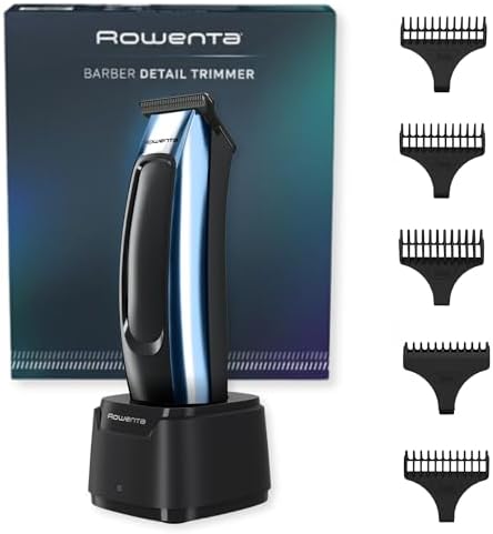Rowenta Barber Experience, Recortadora de barba, cuchilla en T, r...
