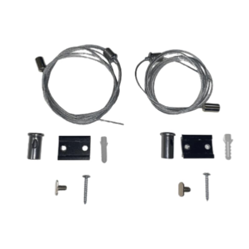 Kit Rail Magnétique en Saillie 2M + Kit de Suspension - SILAMP