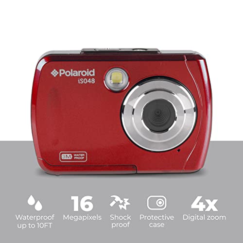 Polaroid IS048 Waterproof Instant Sharing 16 MP Digital Portable Handheld Action Camera by Polaroid - Image 2