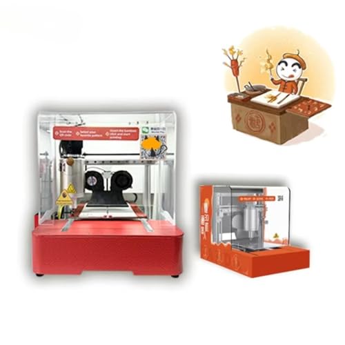 AI-Powered Edible Sugar Printer for Cake Decoration