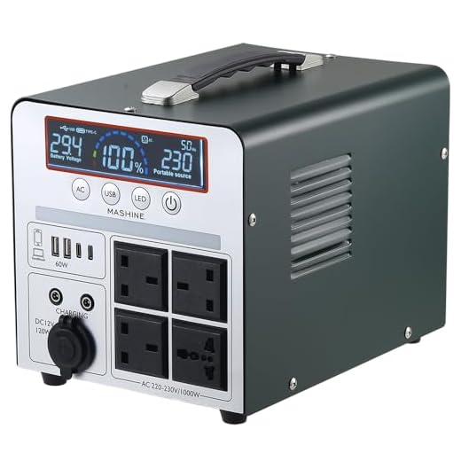 Mashine Portable Power Station 1000W