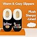 Snoozies Slipper Socks -Funny Quote House Slippers for Women, Non-Slip Fuzzy- Sshow -XL