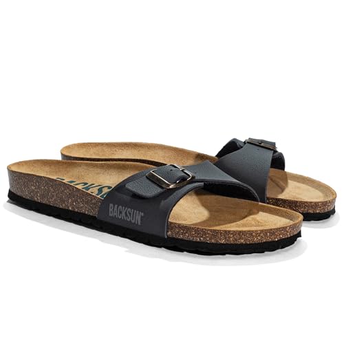 Sandales pour homme avec bride réglable résolvant l'inconfort de l'été