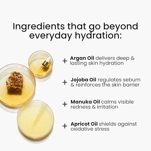 Image of Grahams Natural Face & Eyelid Oil - For Very Dry Skin Around Eye & Face, Eczema & Perioral Dermatitis - Steroid-Free, Hypoallergenic, Non-Comedogenic - 100% Pure - with Argan & Jojoba Oil (1.69 Fl Oz)