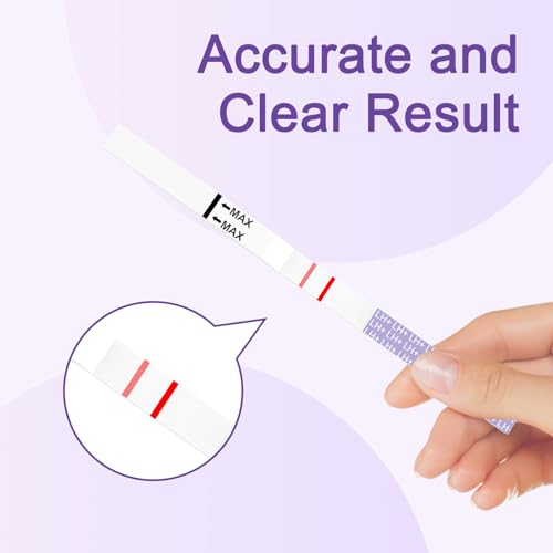 Image of Ovulation Test Strips with Cups, Amazewell Ovulation Strips Fertility Test for Women Ovulation Predictor Kit for Home, 50pcs LH Test Strips Ovulation Kit Bulk+ +1 Urine Cup, Easy Grip, High Accuracy