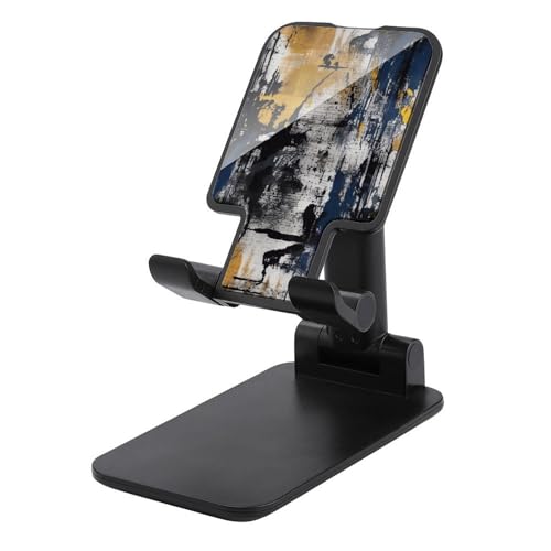 Support téléphone réglable bleu marine pour éviter les douleurs de nuque