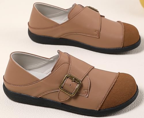 Image of Slip on Loafers for Women Work Walking Comfortable Flats Shoes for Casual Driving Evening Going Out Indoor Office,Standing,Shopping,Ladies Clearance Shoes