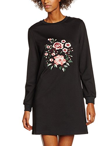 New Look Vestido Negro ES 38 (UK 10)