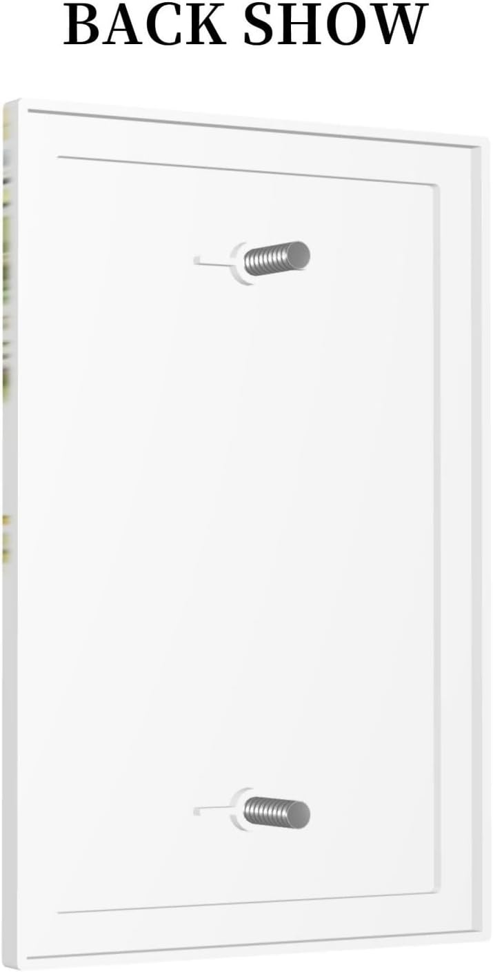 Light Switch Cover Plate Green Eucalyptus Leaves Floral Wildflower 1 Gang No Device Blank Electrical Wall Plates Faceplate Decorative Switch Plate For Bed Room Living Room Decor