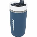 DURADERA Y SEGURA: Gracias a su acero inoxidable de grado alimentario de alta calidad 18/8, resistente y a prueba de óxido, esta taza de Stanley está hecha para durar; Fabricada con materiales sin BPA