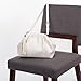 JNB Dumpling Bag for Women Clutch Purses, Cloud Crossbody Handbag Soft Shoulder,party,Wedding Bag,L/WHT