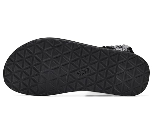 Image of Teva Men's Original Universal Sport Sandal, Windy Summer Black /Grey, 7