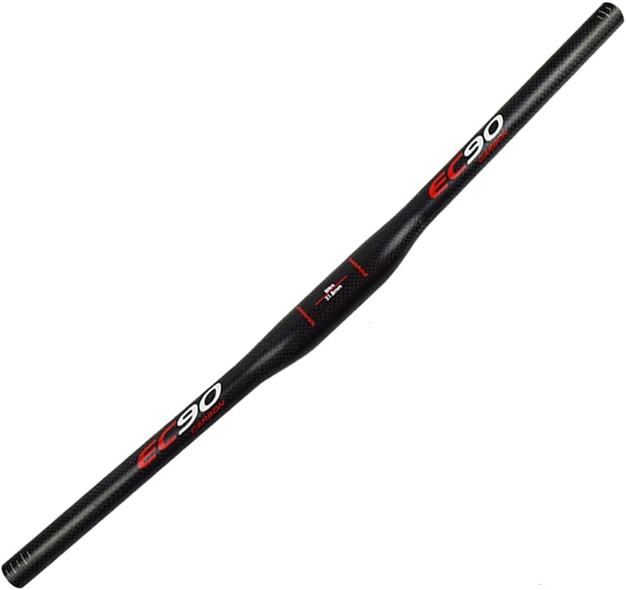 EC90 Carbon Fiber Flat Bar Mountain Bike Handlebar MTB Riser Bar