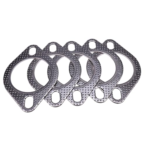 Image of DVPARTS 5X 2.5 ID 2 Bolt MLSG High Temp Gasket Heavy Duty 120-06310-0002 | 2.5 Inch