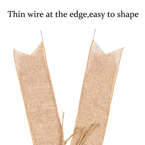 2-Pack-Large-Burlap-Jute-Hemp-Rope-Bows-for-WreathsRustic-Farmhouse-Crafts-Bow-Wrapping-Tree-Topper-Wedding-Holiday-Birthday-Party-Wall-Home-Boho-Front-Door-Decorations 2 Pack Large Burlap Jute Hemp Rope Bows for WreathsRustic Farmhouse Crafts Bow Wrapping Tree Topper Wedding Holiday Birthday Party Wall Home Boho Front Door Decorations