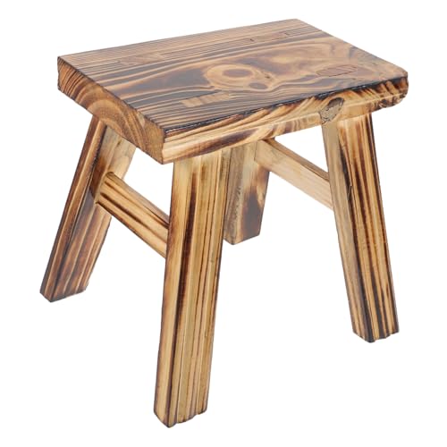 GLEAVI Infantil de Madera Multifuncional para Cambiar Zapatos Pequeño Asiento para de Reutilizable y Seguro para Hogar y Uso Diario