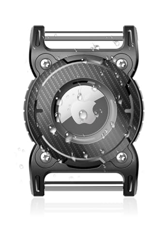 Sichy Airtags Llavero, Fundas Llavero Airtag- Protección Antipérdida y Anti-Arañazos para Tus AirTags Apple 2021 en Llaves, Bolsos, Equipajes y Collares de Mascotas