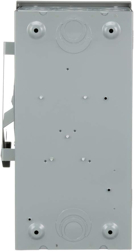 Tilbage view of the Square D D323N Safety Switch