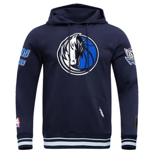 Image of Pro Standard Mens NBA Retro Classics Brushed Back French Terry Pull Over Hoodie