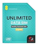 EE Unlimited Data SIM – Uncapped 5G Speeds – Preloaded for 6 Months from Order – Mobile Broadband for Routers & Phones – Equivalent to £20/Month