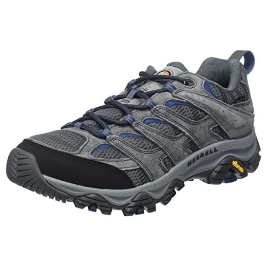 Zapatillas de running Merrell Homme Moab 3 GTX, Poséidon en Granit, 48 EU