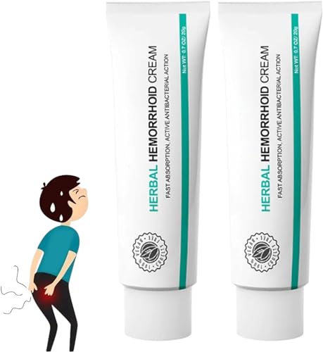 Crema para hemorroides a base de hierbas Ungüento para hemorroides a base de hierbas orgánicas naturales Crema para aliviar las hemorroides Alivia la picazón y la hinchazón Crema para hemorroides para