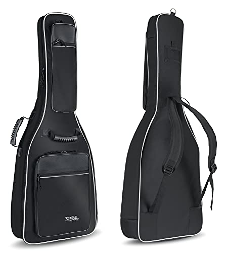 Rocktile Classical Guitar Gig Bag Deluxe Padded + Backpack Straps Black