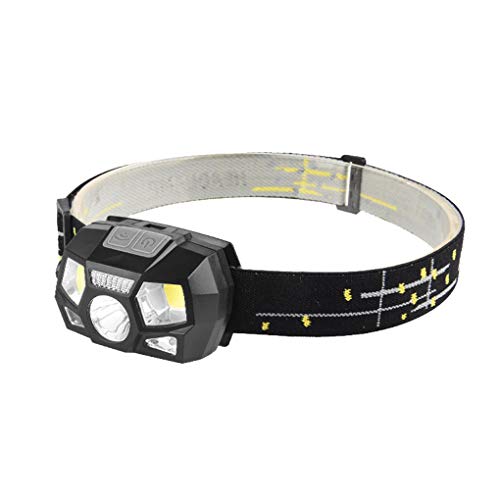 1300 Lumens Farol USB LED recarregável impermeável Lanterna de Cabeça Head Lamp Camping Farol