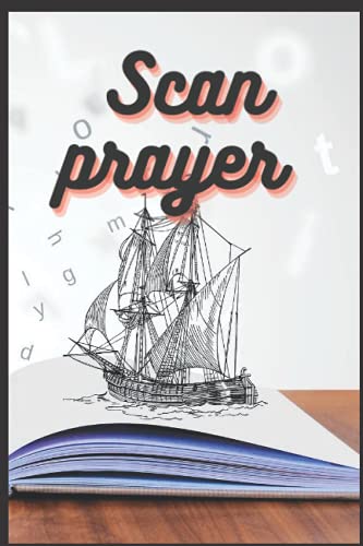 Scan prayer love: Paperback book in high quality, first paper book lined,of the years 2021-2022,size 6x9
