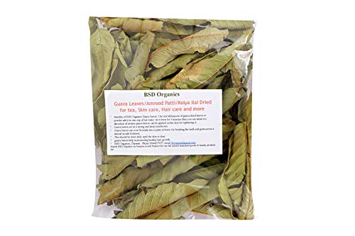 BSD ORGANICS Powder of Guava Leaves for Tea, Skin Hair Care (50g)